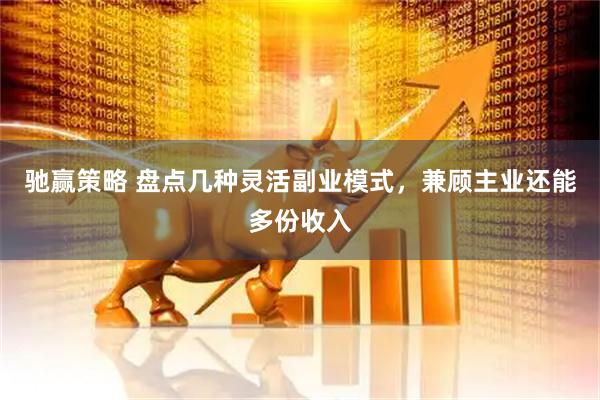驰赢策略 盘点几种灵活副业模式，兼顾主业还能多份收入